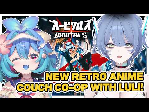First look at a new retro anime couch co-op with @lazufish  【ORBITALS】