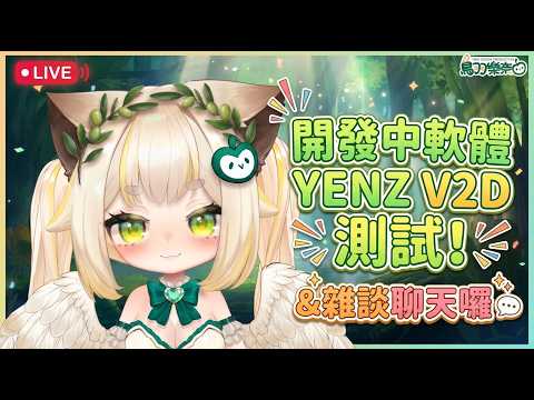 新增了Q版變小,染頭髮功能!對了你們聽過我彈鋼琴嗎👀繼續測試直播軟體 YENZ V2D STUDIO