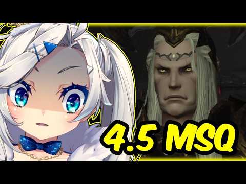 FIRST TIME - Final Stormblood only stream?! - 4.5 MSQ !【 First Time FFXIV pre-Shadowbringers grind 】
