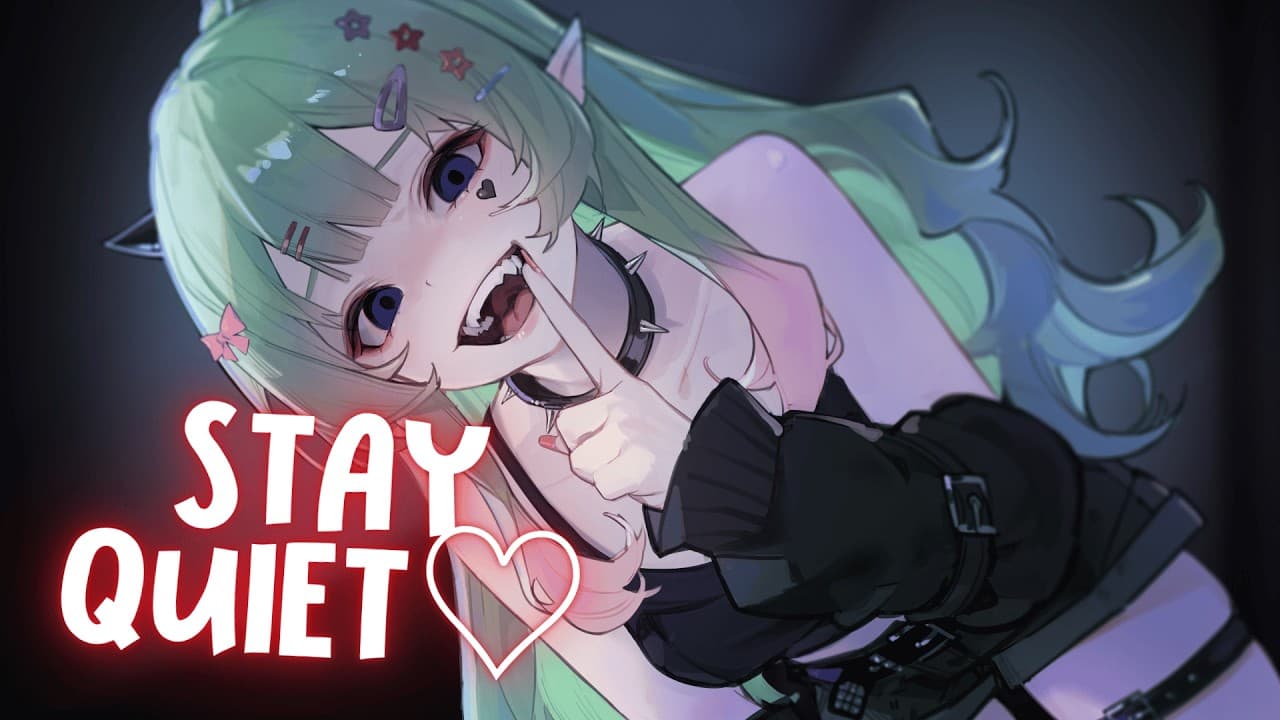 【3Dio】Stay Quiet ♡【ASMR】