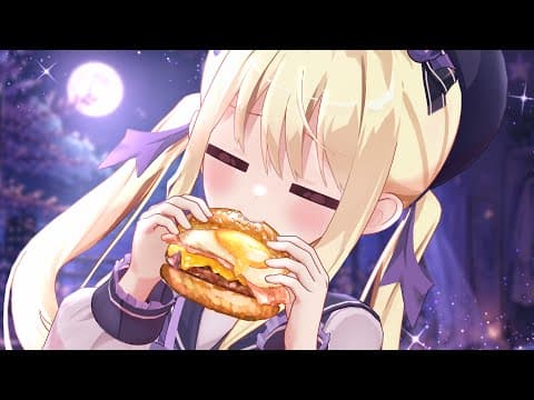 ハイパー☆お月見タイム【月紫アリア/Vtuber】