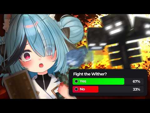 【Minecraft】But You Control my Game (it's my first time)