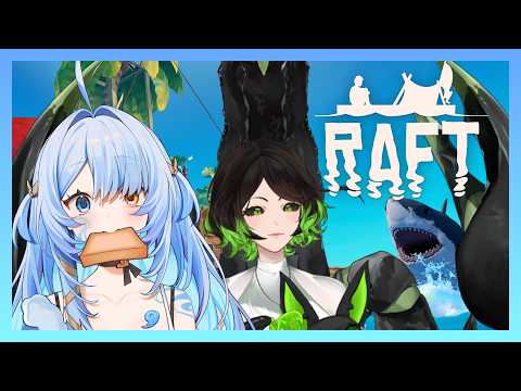 【Raft】FIRST TIME w/Radiaactive! Then more Genshin: Nod-krai Luna 6