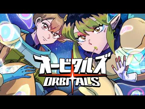花畑チャイカと加賀美ハヤトのオービタルズ Orbitals 1980~90年代SFアニメ風絵柄のなんかすげえゲーム 2人は一心同体!その②