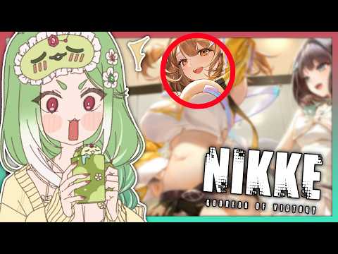 【NIKKE】First Time Playing w/ Eyetracker: I'm staring respectfully (lies)【Cera Luceria】