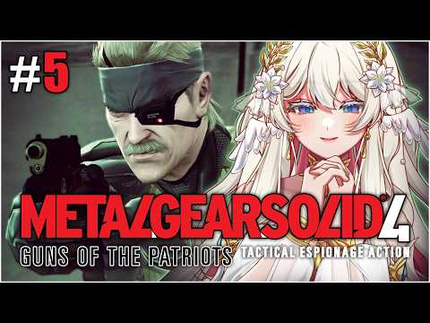 METAL GEAR SOLID 4: GUNS OF PATRIOTS – Kept you waiting huh (FINALE ???) | Marie☆FD