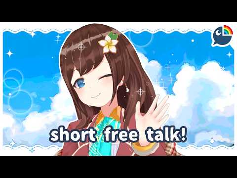 (Free Talk) yapping for only a wee tiny bit!【NIJISANJI | Hana Macchia】