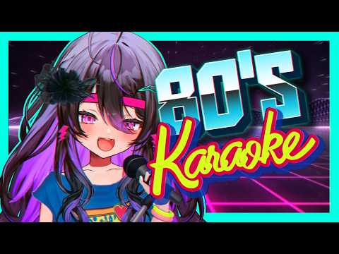 【Karaoke】80s Music Karaoke Night! Are you ready?🎶