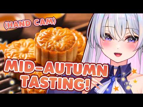 Live mooncake & tea tasting! 【handcam】 🥮🍵