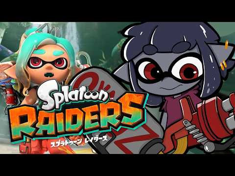 【スプラトゥーン レイダース】完全初見!☆5武器とガジェットを探しに行こう#ネタバレ注意【Vtuber】