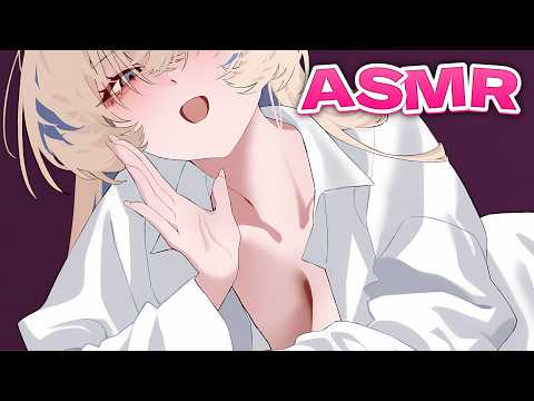 ASMR ให้หลายดูแลบนเตียงนะคืนนี้ กระซิบ กินหู ปั่นหู (Close Up Whispering, Ear Eating, Ear Cleaning)