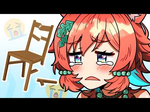 My Big Butt Exploded my Chair...