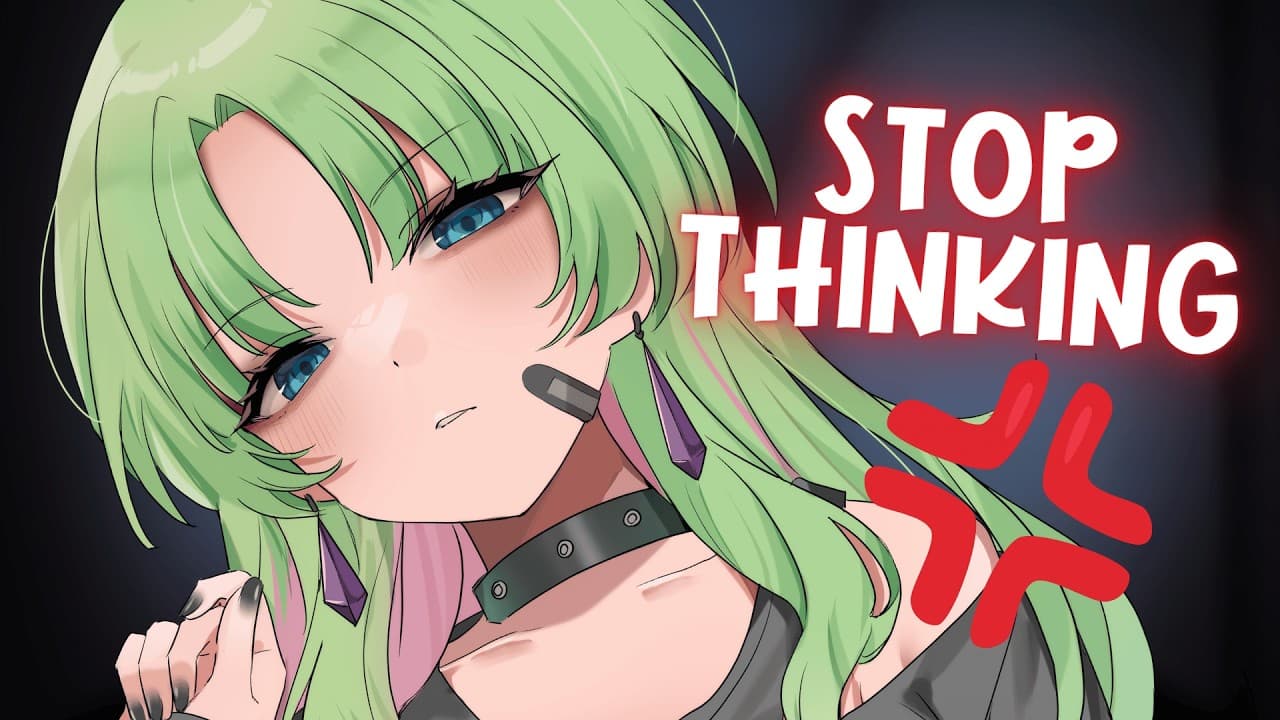 【3Dio】You Need to stop Overthinking 💢【ASMR】