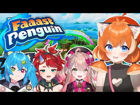 AAAAH!!! I MUST REACH THE TOOOOOPP!!! 【PENGUIN CLIMBERS】