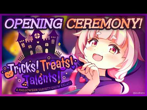 Welcome to Tricks! Treats! Talents! 🎃 A Halloween Variety Show Relay ♡ Hosted by SnailMeru!