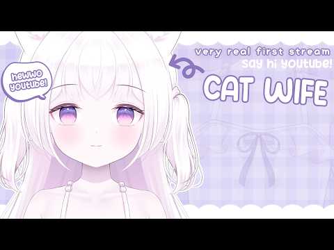 papa, mite!!!! cute cat dayo !~ 【Redebut? Stream? IDK let's say hi to new lulu!】
