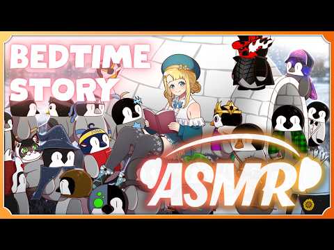 【ASMR Bedtime Story】 Do you need help sleeping? A Cozy Night at the Penguin Shrine 🌙