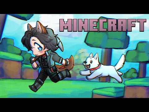 【MINECRAFT】First solo minecraft stream, I hate creepers【FIRST STAGE PRODUCTION EN】