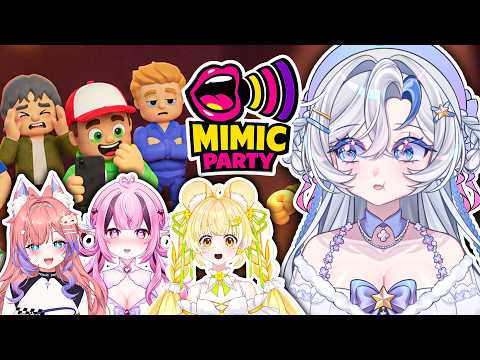 CHÚNG TÔI NHÁI GIỌNG WAIFU CỦA BẠN!! (Collab w/ NHIỀU GÁI ALIME) 【MIMIC PARTY | Sứa có Não】